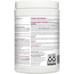 Dispatch with Bleach Surface Disinfectant Cleaner Premoistened Manual Pull Wipe 150 Count Canister Fruity Floral Bleach Scent NonSterile | 8PK/Case