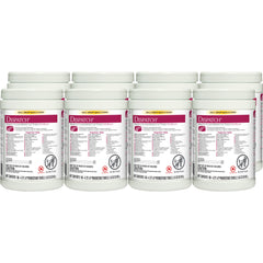 Dispatch with Bleach Surface Disinfectant Cleaner Premoistened Manual Pull Wipe 150 Count Canister Fruity Floral Bleach Scent NonSterile | 8PK/Case