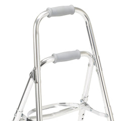 Side Step Folding Walker Adjustable Height drive Hemi Aluminum Frame 300 lbs. Weight Capacity 29-1/2 to 37 Inch Height, Packaging Type- Each