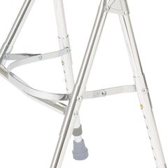 Side Step Folding Walker Adjustable Height drive Hemi Aluminum Frame 300 lbs. Weight Capacity 29-1/2 to 37 Inch Height, Packaging Type- Each