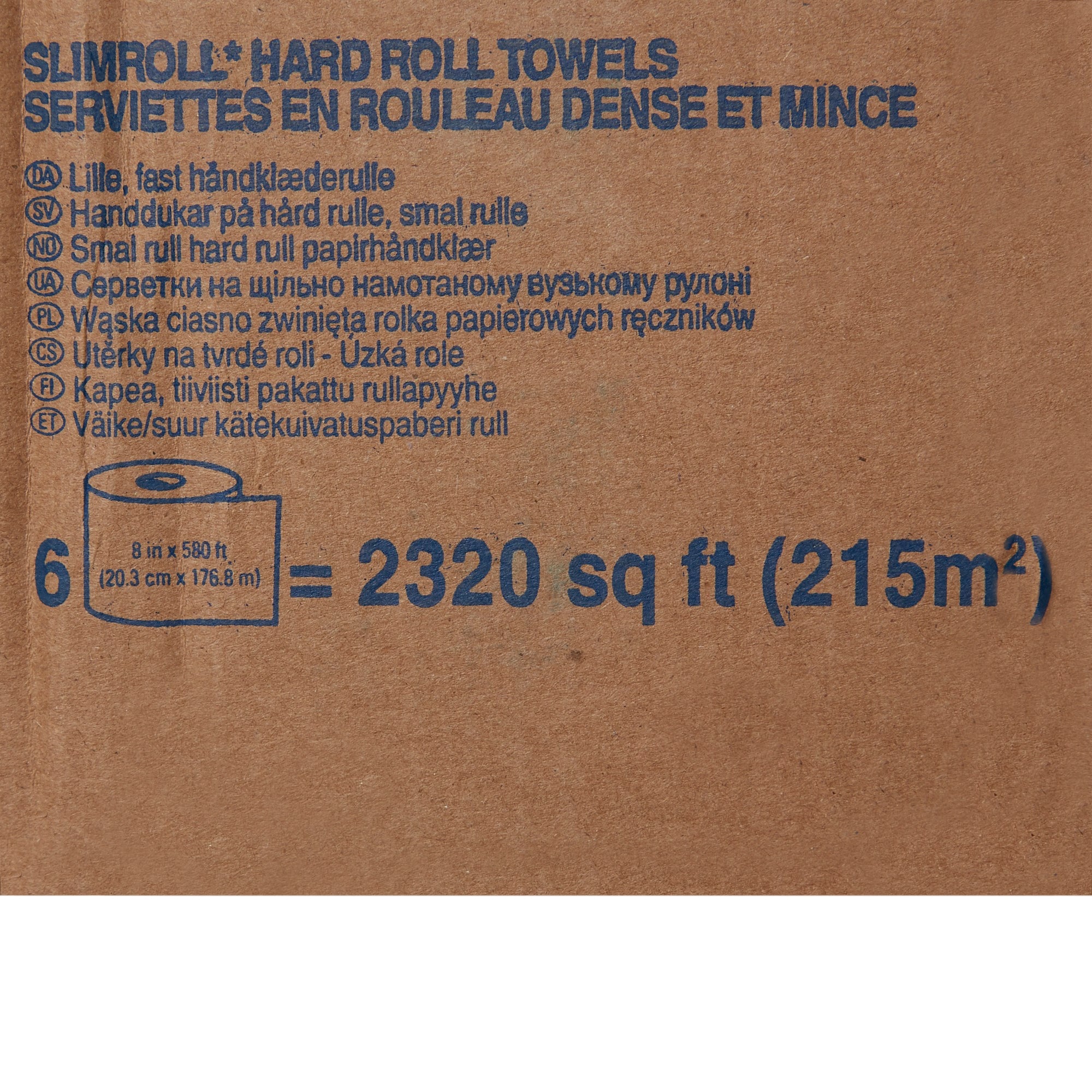 Paper Towel Scott Slimroll Roll 8 Inch X 580 Foot | 6RL/Case