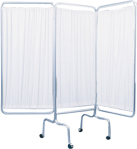 Drive 3-Panel Privacy Screen with Casters Mobile