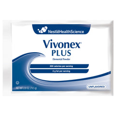 Oral Supplement Vivonex Plus Unflavored Powder 2.8 oz. Individual Packet, Packaging Type- Case