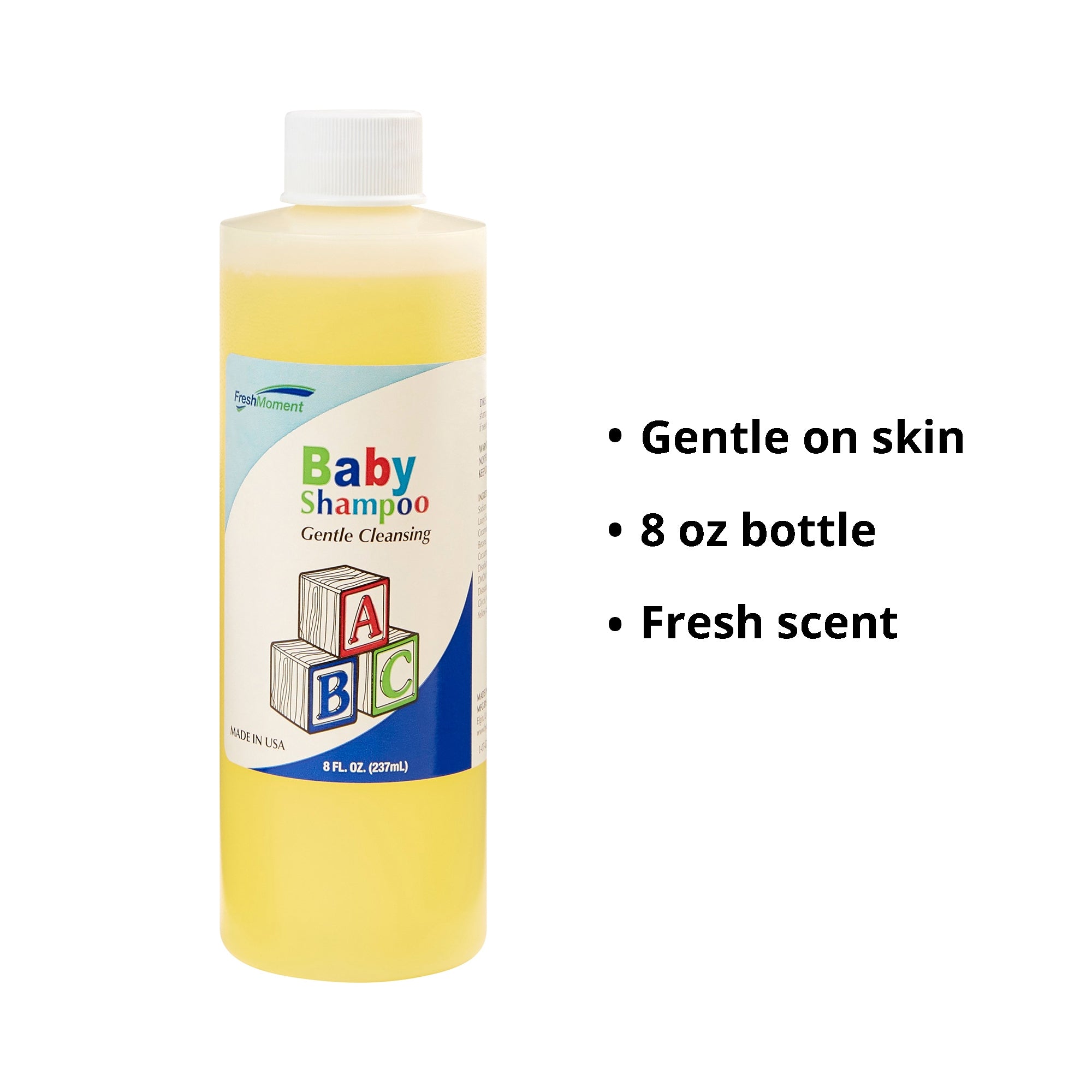 Baby Shampoo Fresh Moment 8 oz. Bottle Fresh Scent, Packaging Type- Case
