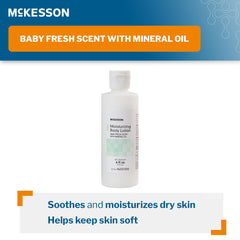 Hand and Body Moisturizer McKesson 4 oz. Bottle Baby Fresh Scent Lotion, Packaging Type- Case