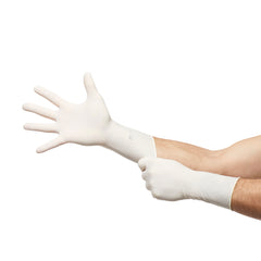 Surgical Glove GAMMEX Non-Latex PI Size 7.5 Sterile Polyisoprene Standard Cuff Length Micro-Textured White Chemo Tested | 4Box/Case