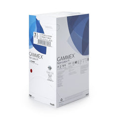 Surgical Glove GAMMEX Non-Latex PI Micro Size 7.5 Sterile Polyisoprene Standard Cuff Length Micro-Textured White Chemo Tested | 50Pair/Box