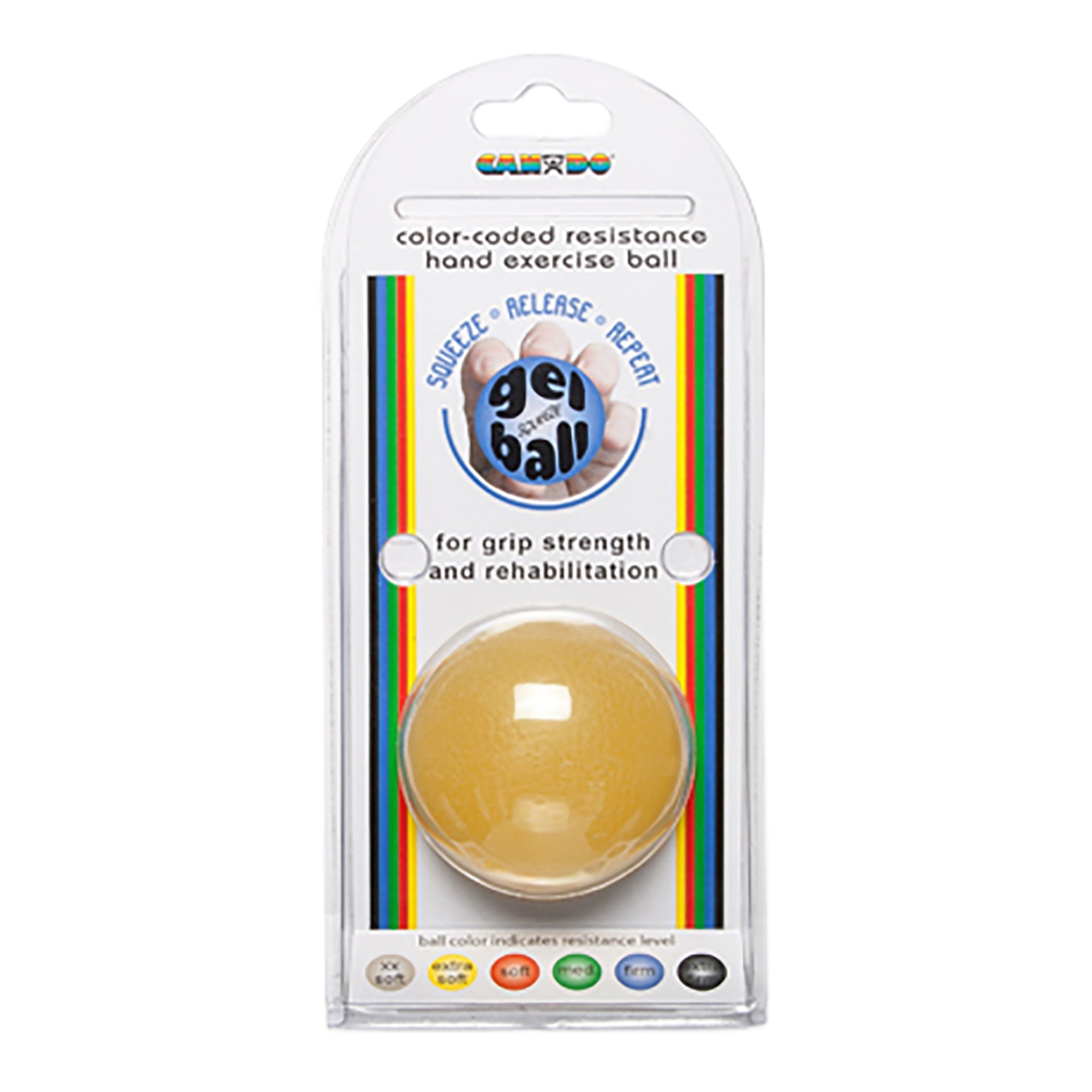cando standard gel squeeze ball yellow extra light cando squeeze ball mk766144ea