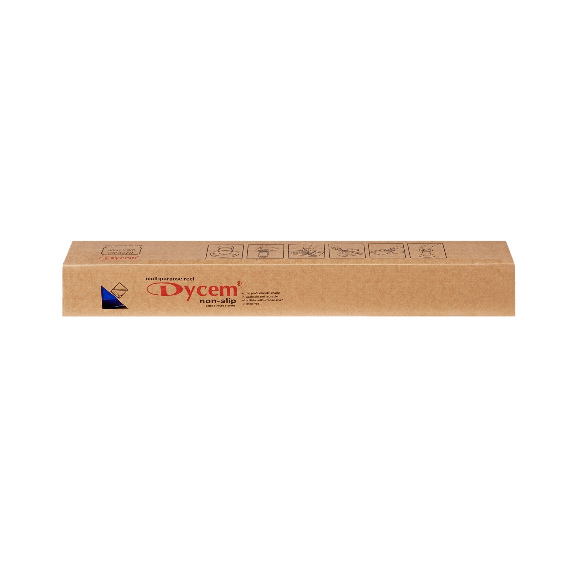 Non-Slip Matting Dycem 16 Inch X 6-1/2 Foot, Packaging Type- Each