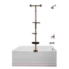 Wonder Bathtub Pole Premium - Sturdy & Adjustable Support for Safety & Stability. Ideal for Seniors & Kids, Enhances Bathing Experience & Prevents Slips.