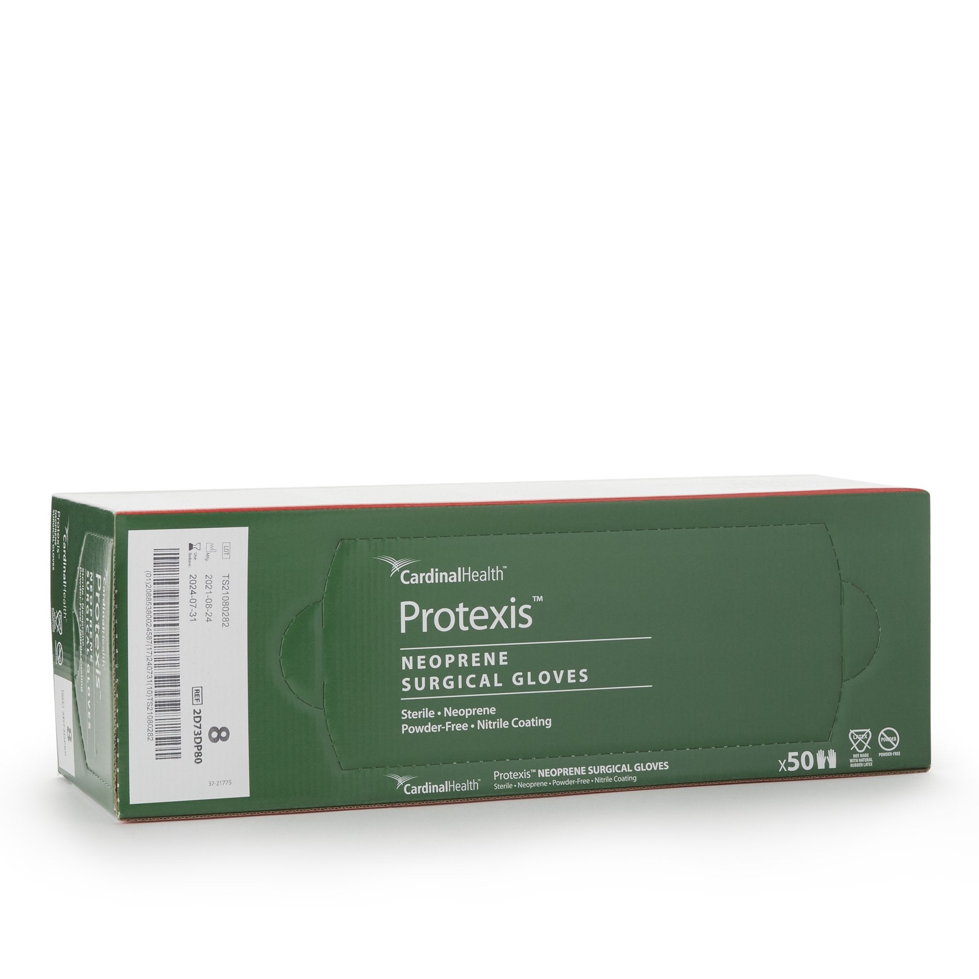 Surgical Glove Protexis (formerly Duraprene Plus ) Size 8 Sterile Polychloroprene Standard Cuff Length Smooth Ivory Chemo Tested