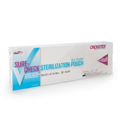 Sterilization Pouch Sure-Check Ethylene Oxide (EO) Gas / Steam 5-1/4 X 15 Inch Transparent Self Seal Film, Packaging Type- Box