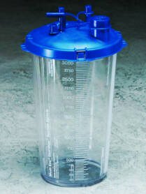Rigid Suction Canister Medi-Vac Guardian 3000 mL Sealing Lid