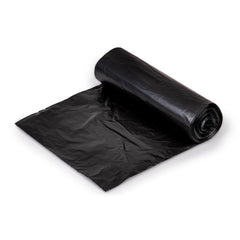 Trash Bag Colonial Bag 33 gal. Black HDPE 16 Mic. 33 X 40 Inch X-Seal Bottom Coreless Roll, Packaging Type- Case