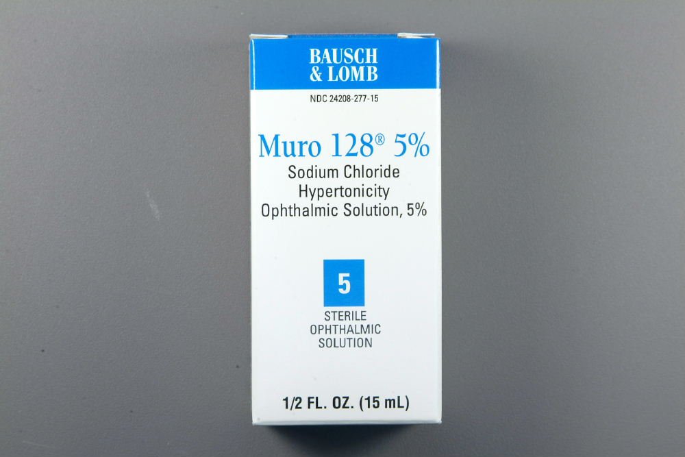 Hypertonicity Agent Muro 128 0.5 oz. Eye Drops
