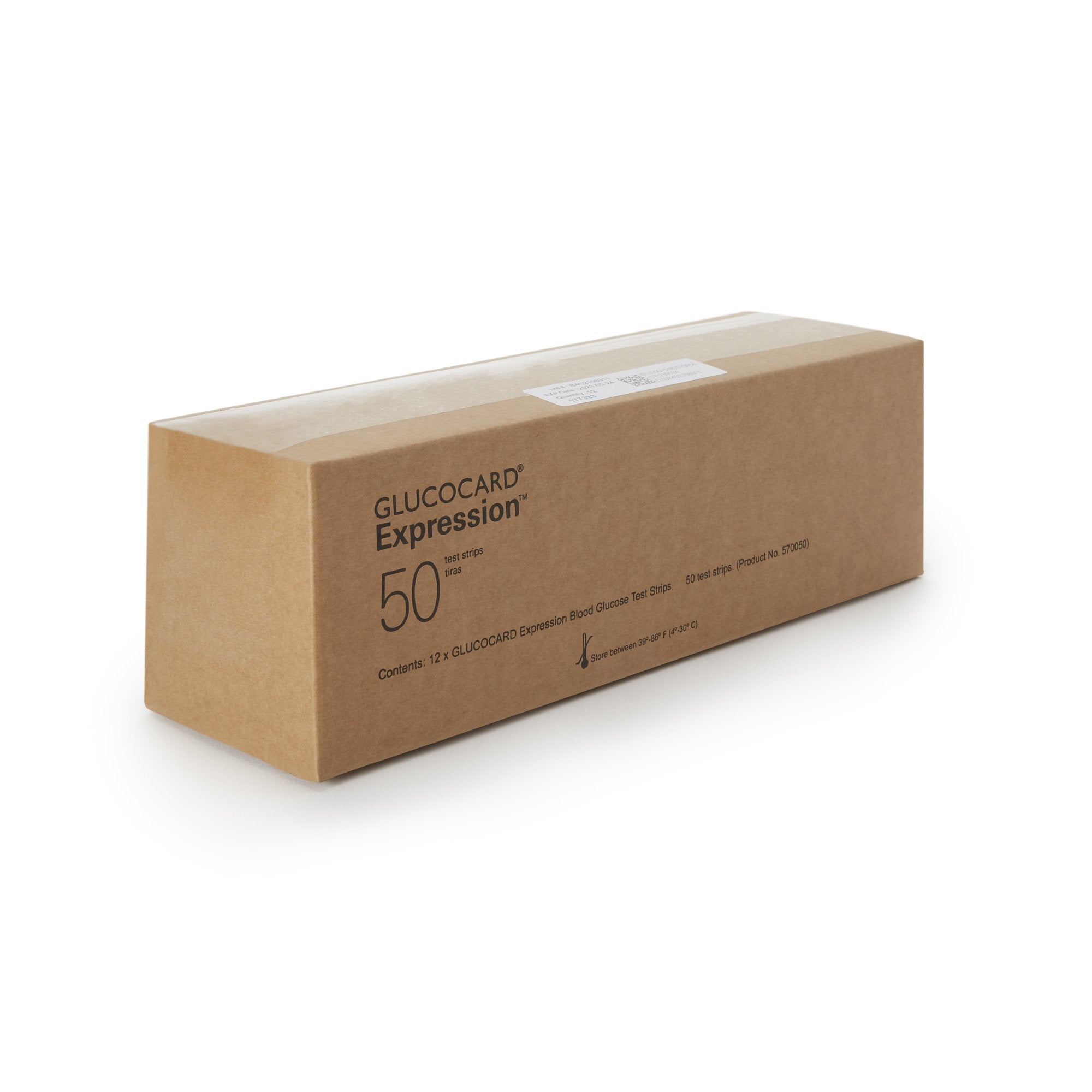 Blood Glucose Test Strips Glucocard 50 Strips per Pack, Packaging Type- Case