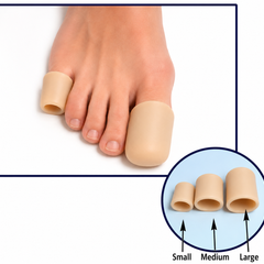 Toe Caps Small Pk/3