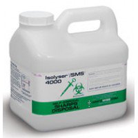 Sharps Container Isolyser SMS WasteWise Translucent Base 9-1/2 H X 6-1/2 W X 9 D Inch Vertical Entry 1.5 Gallon
