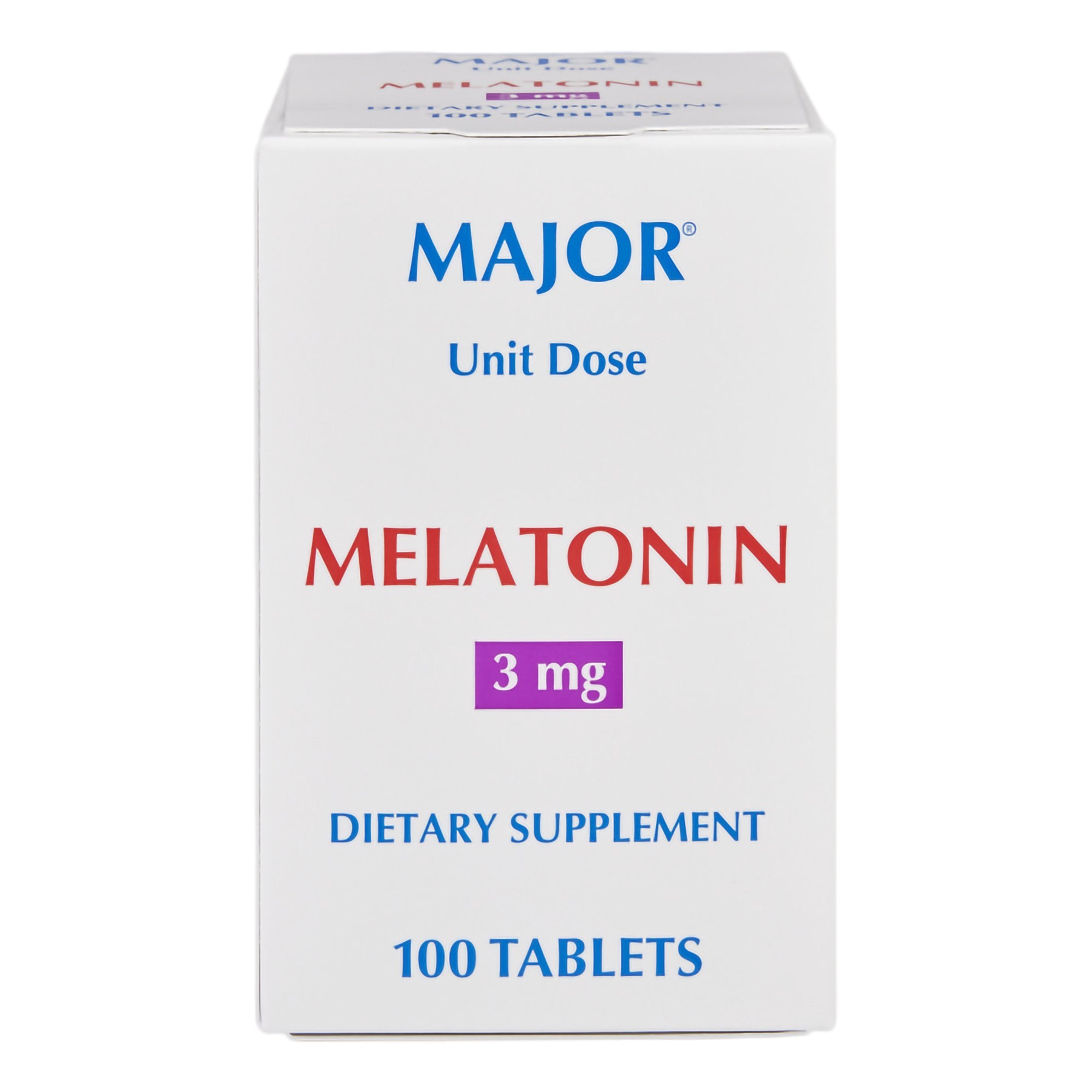 Natural Sleep Aid Unit Dose Tablet 3 mg Strength
