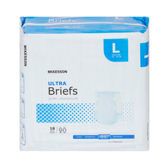 Unisex Adult Incontinence Brief McKesson Ultra Large Disposable Heavy Absorbency, Packaging Type- Case