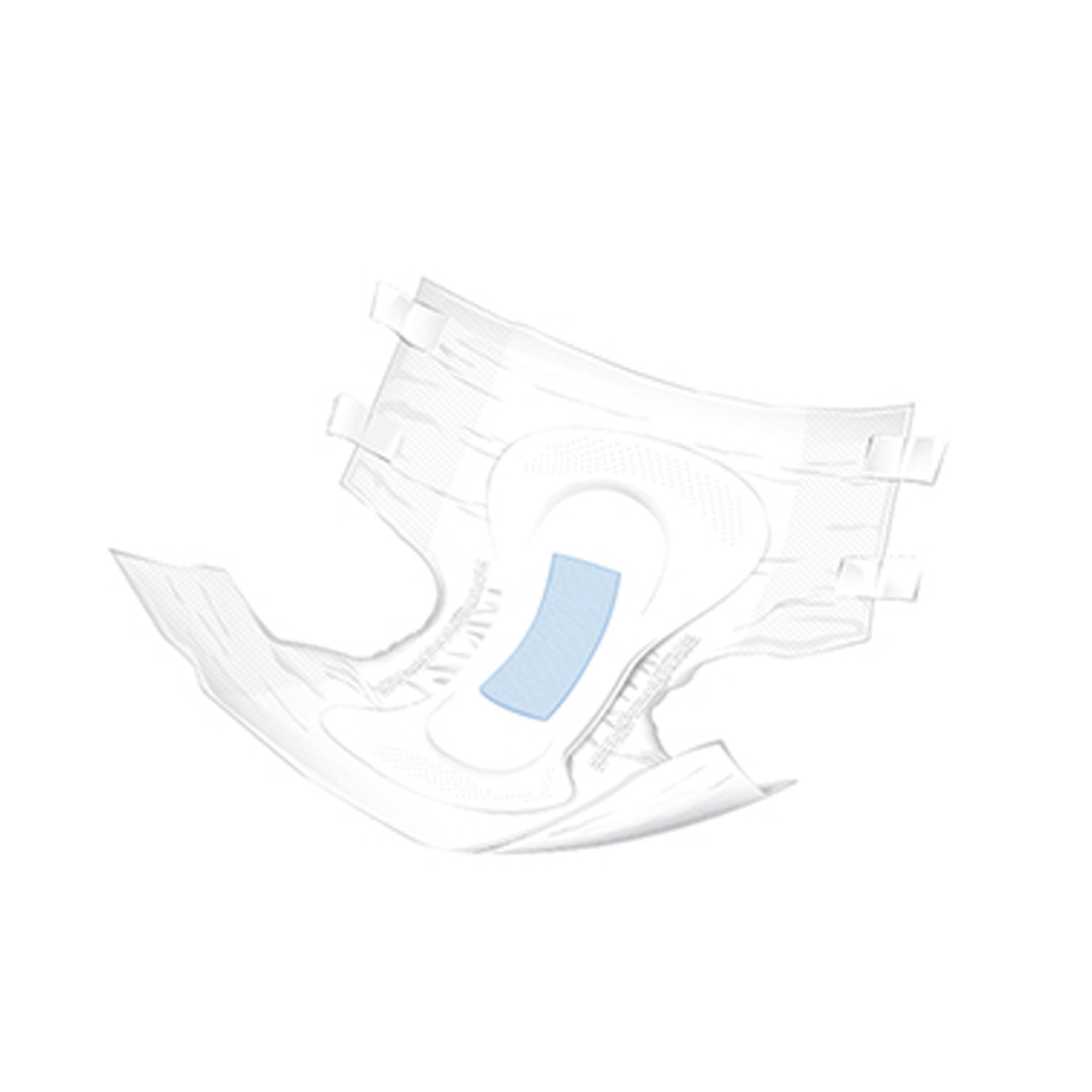 Unisex Adult Incontinence Brief McKesson Ultra Medium Disposable Heavy Absorbency, Packaging Type- Case