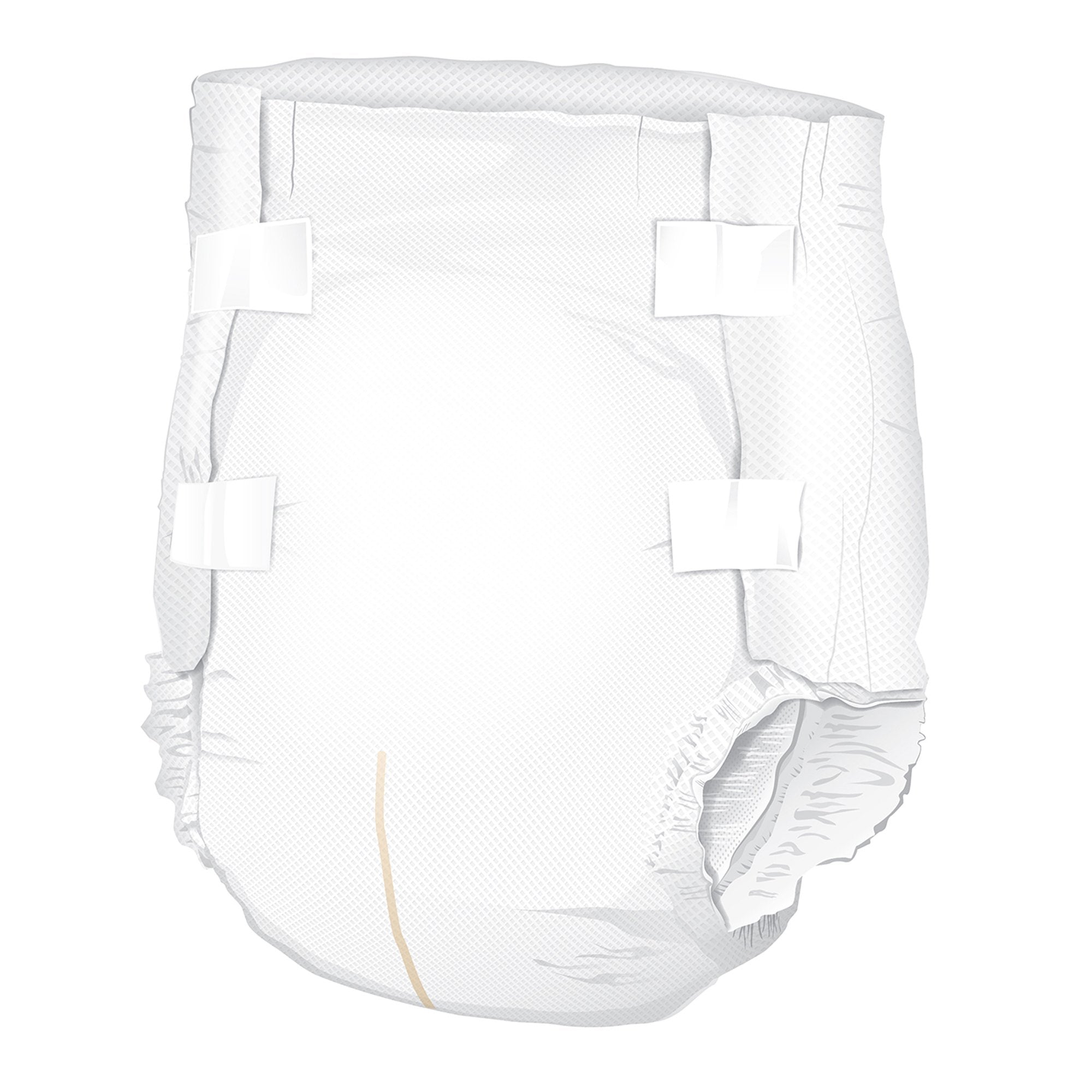 Unisex Adult Incontinence Brief McKesson Ultra Medium Disposable Heavy Absorbency, Packaging Type- Case