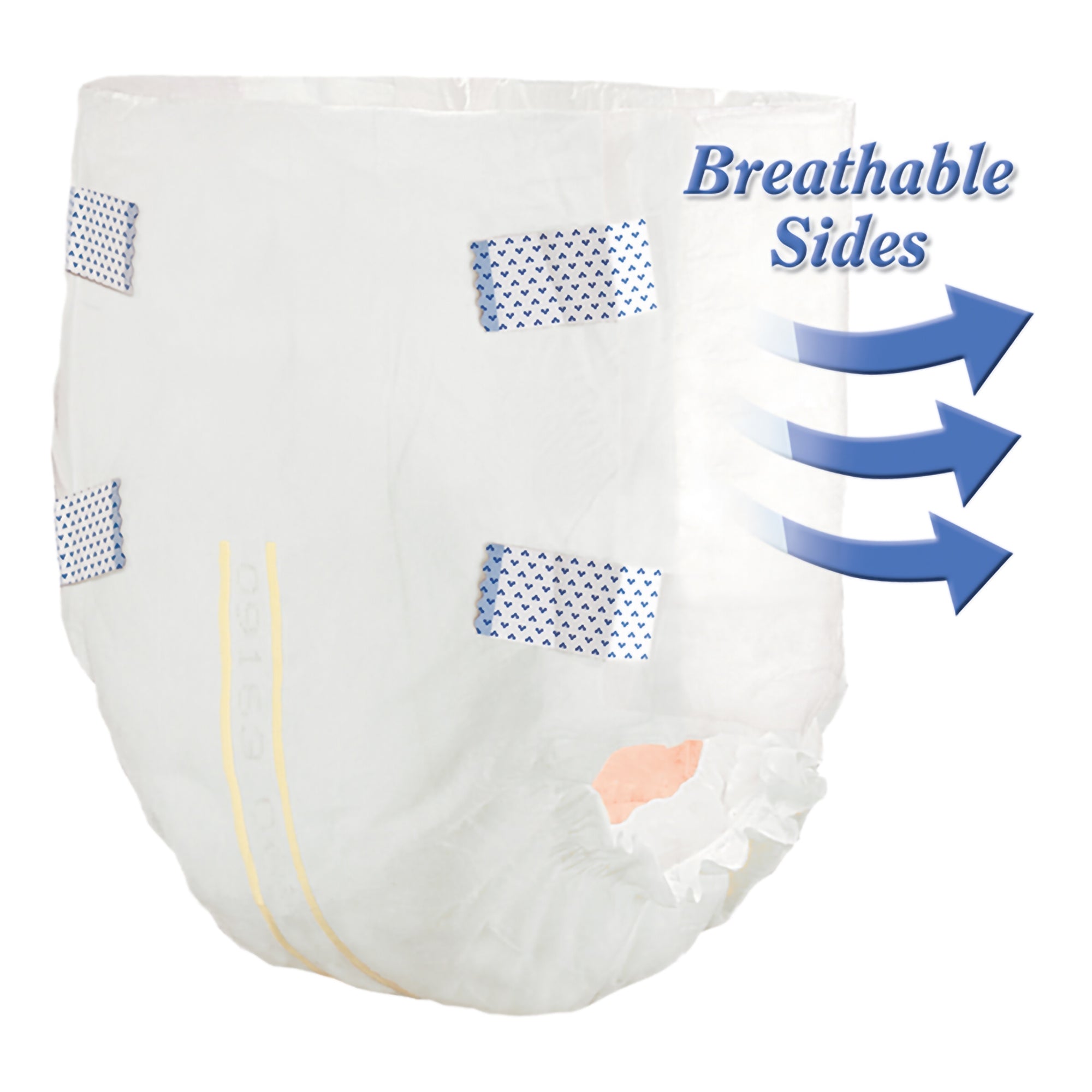 Unisex Adult Incontinence Brief Tranquility SmartCore Medium Disposable Heavy Absorbency, Packaging Type- Case