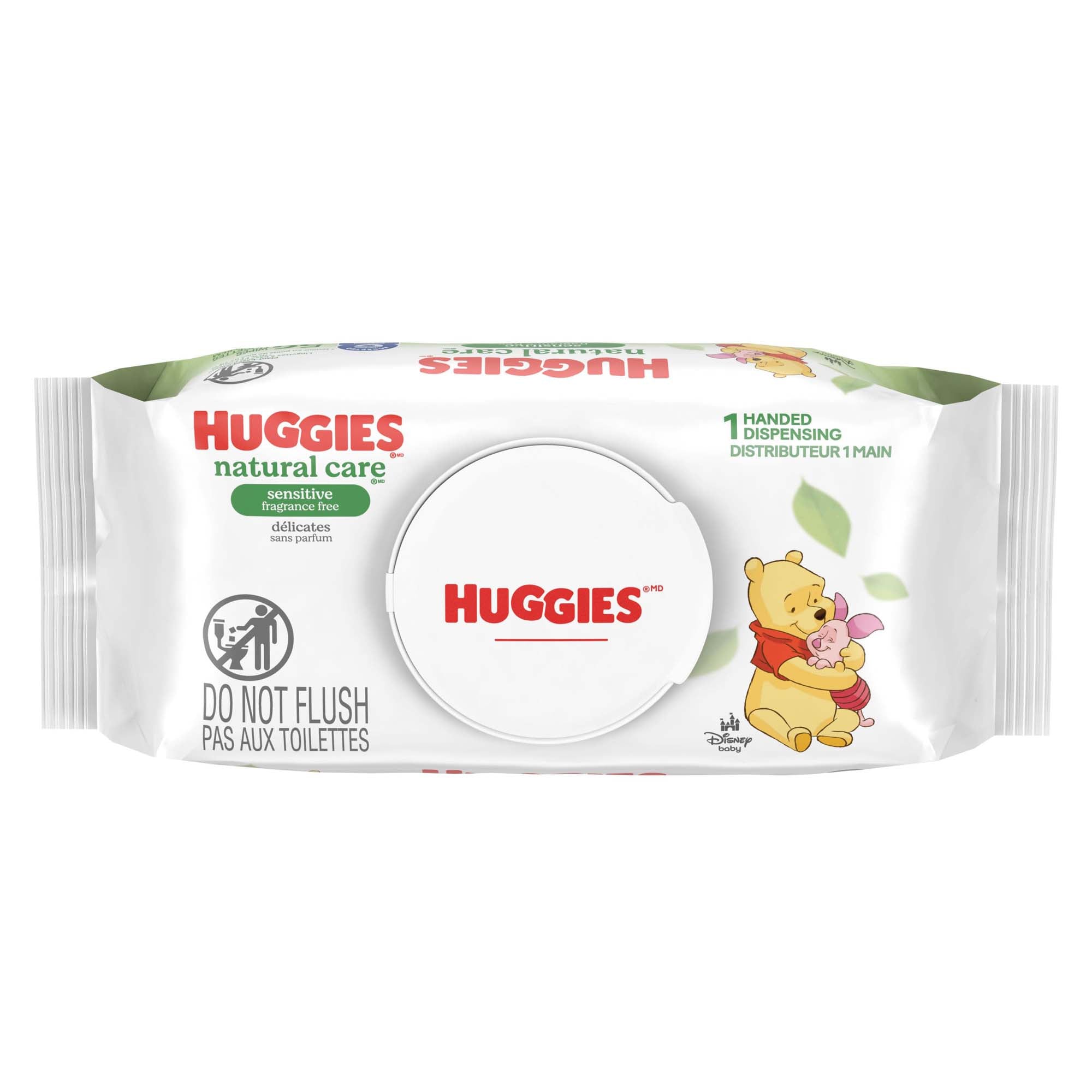 Baby Wipe Huggies Natural Care Soft Pack Unscented 56 Count| 56/Pack 8Pack AMEKIM