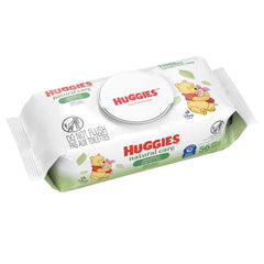 Baby Wipe Huggies Natural Care Soft Pack Unscented 56 Count| 56/Pack 8Pack AMEKIM