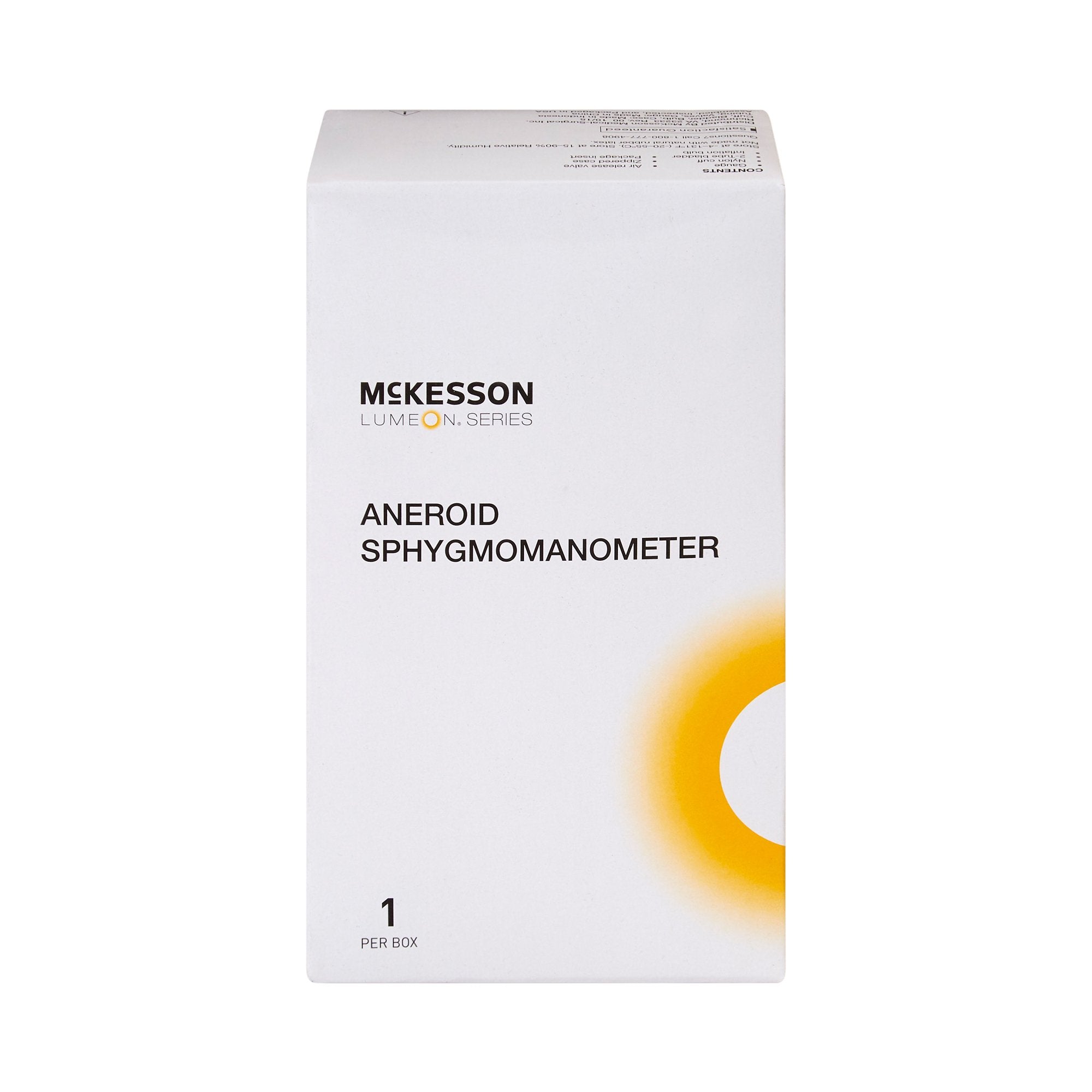 Aneroid Sphygmomanometer Unit McKesson LUMEON Adult Cuff Nylon Cuff 23 - 40 cm Pocket Aneroid, Packaging Type- Case