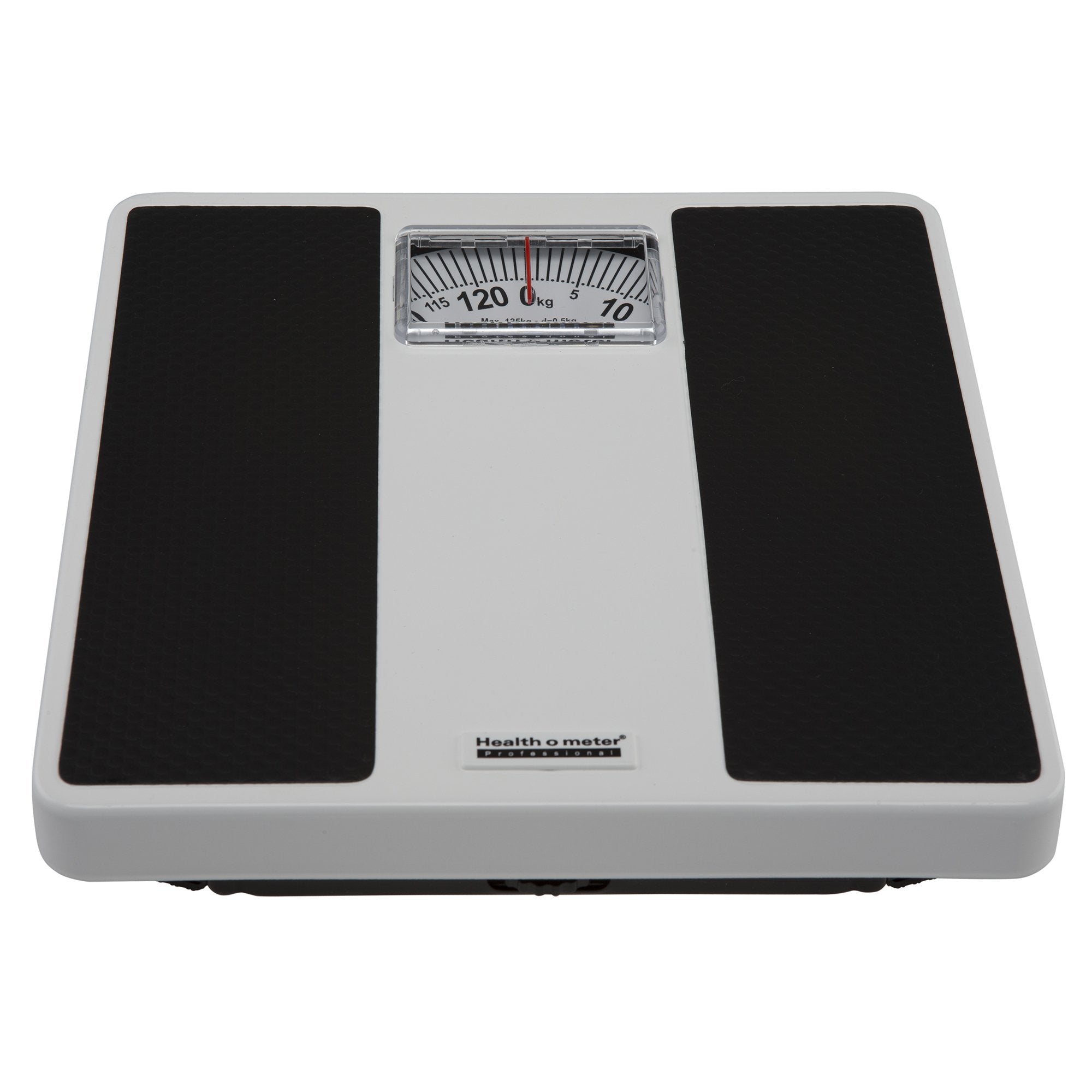 Floor Scale Health O Meter Dial Display 270 lbs. Capacity Black / White Analog,Packaging Type- Each