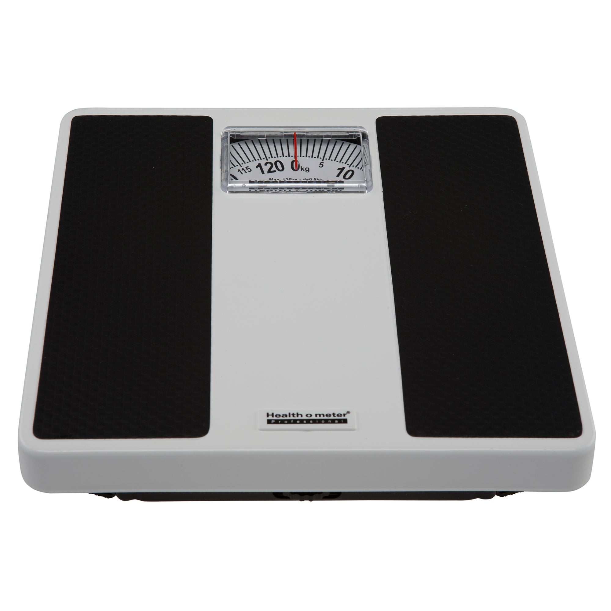 Floor Scale Health O Meter Dial Display 270 lbs. Capacity Black / White Analog, Packaging Type- Case