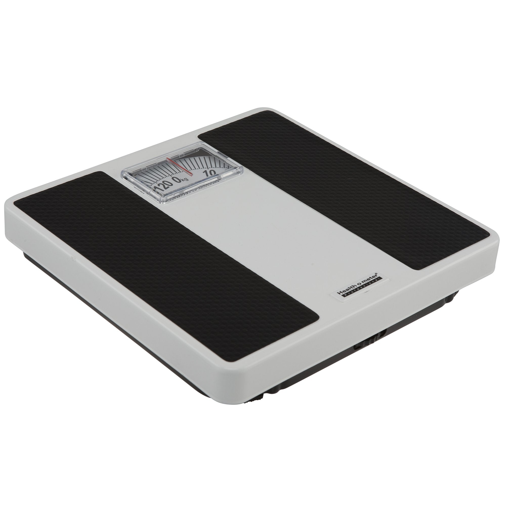 Floor Scale Health O Meter Dial Display 270 lbs. Capacity Black / White Analog, Packaging Type- Case