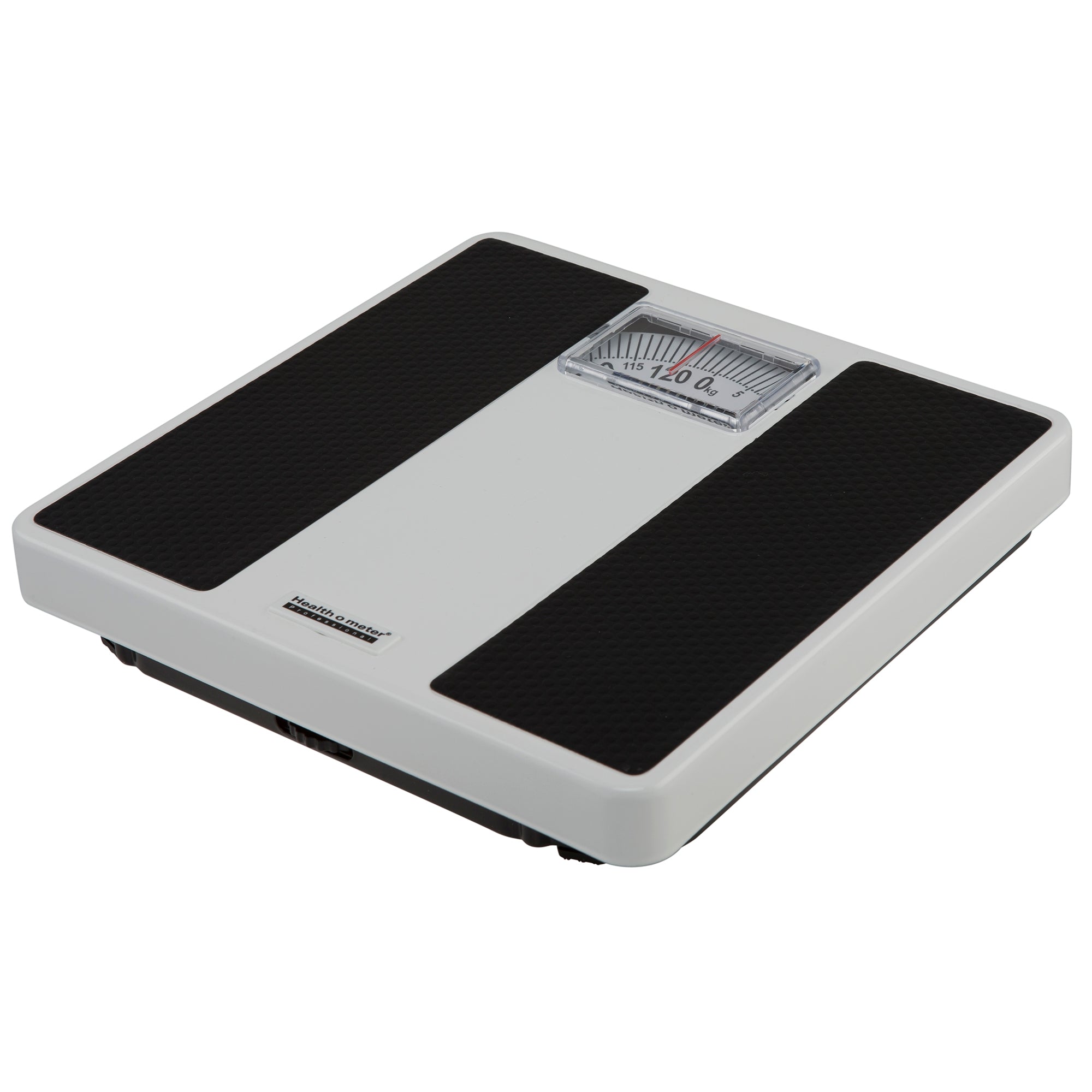 Floor Scale Health O Meter Dial Display 270 lbs. Capacity Black / White Analog, Packaging Type- Case