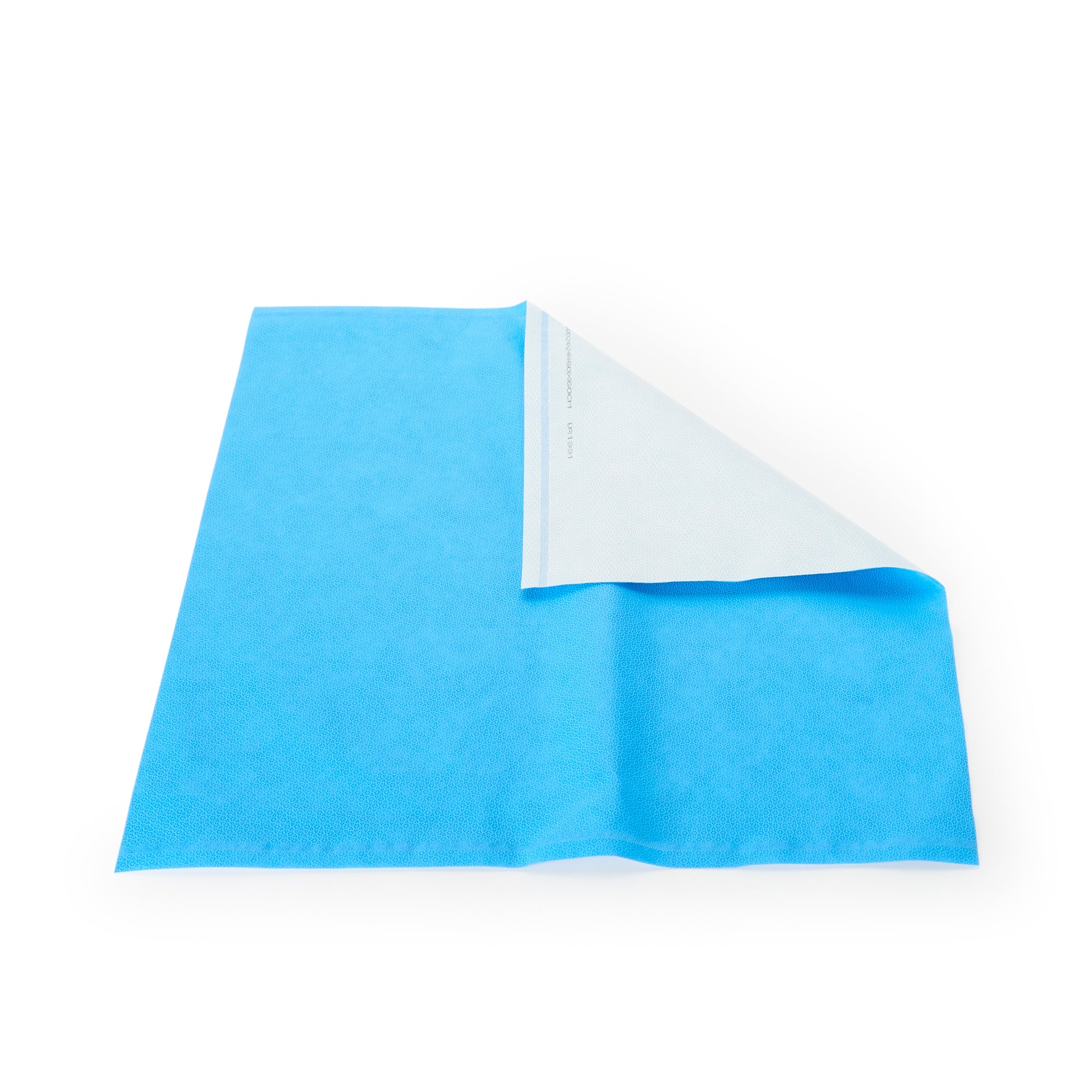 QUICK CHECK* H500 Sterilization Wrap White / Blue 24 X 24 Inch Dual Layer SMS Polypropylene Steam / EO Gas / Hydrogen Peroxide, Packaging Type- Case