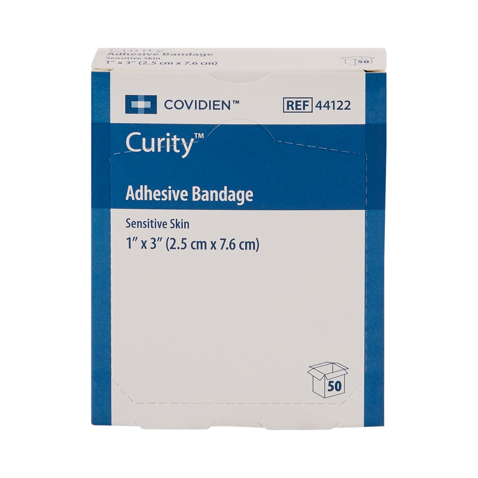 Adhesive Strip Curity Sensitive Skin 1 X 3 Inch Plastic Rectangle Tan Sterile, Packaging Type- Case