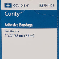Adhesive Strip Curity Sensitive Skin 1 X 3 Inch Plastic Rectangle Tan Sterile, Packaging Type- Case