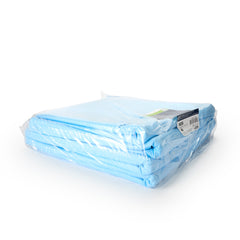 QUICK CHECK* H200 Sterilization Wrap White / Blue 36 X 36 Inch Dual Layer SMS Polypropylene Steam / EO Gas / Hydrogen Peroxide, Packaging Type- Case