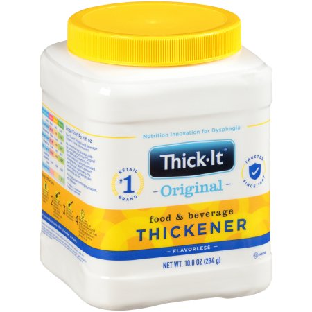 Food and Beverage Thickener Thick-It Original 10 oz. Canister Unflavored Powder IDDSI Level 0 Thin,Packaging Type- Each