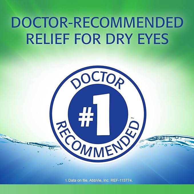 Eye Lubricant Refresh Tears 1 oz. Eye Drops,Packaging Type- Each