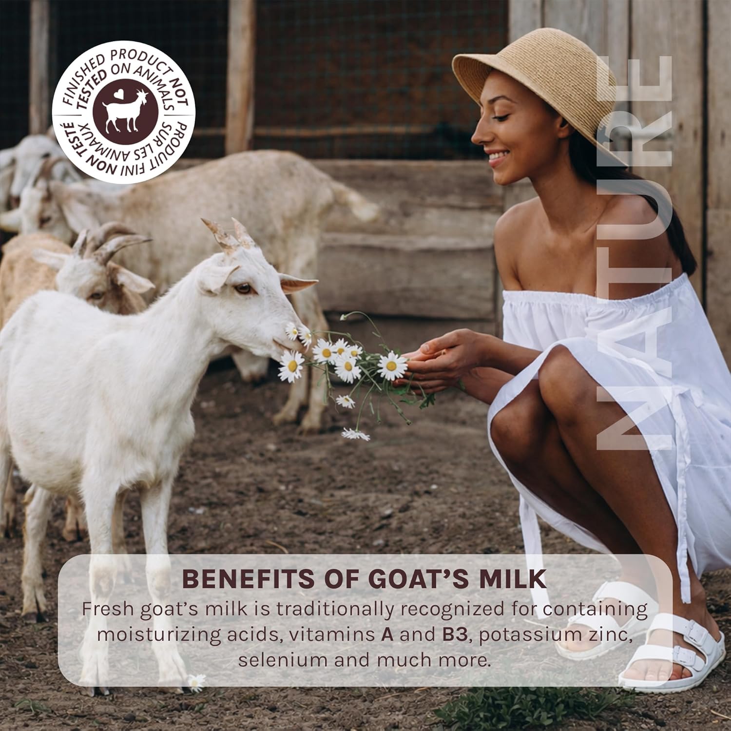 Canus Goats Milk Bar Soap - Original Fragrance - 5 Oz