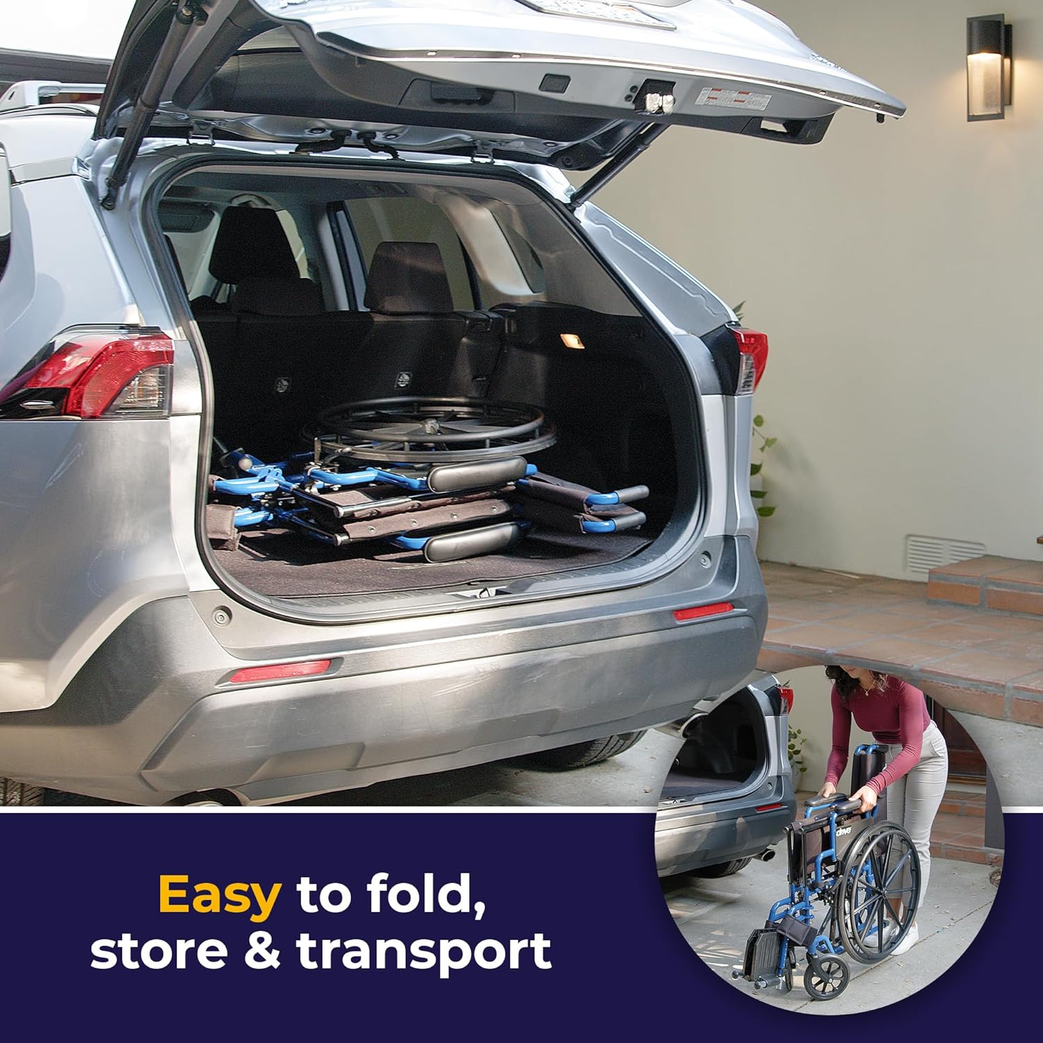 blue streak 18 single axle wc w flip back desk arms sf