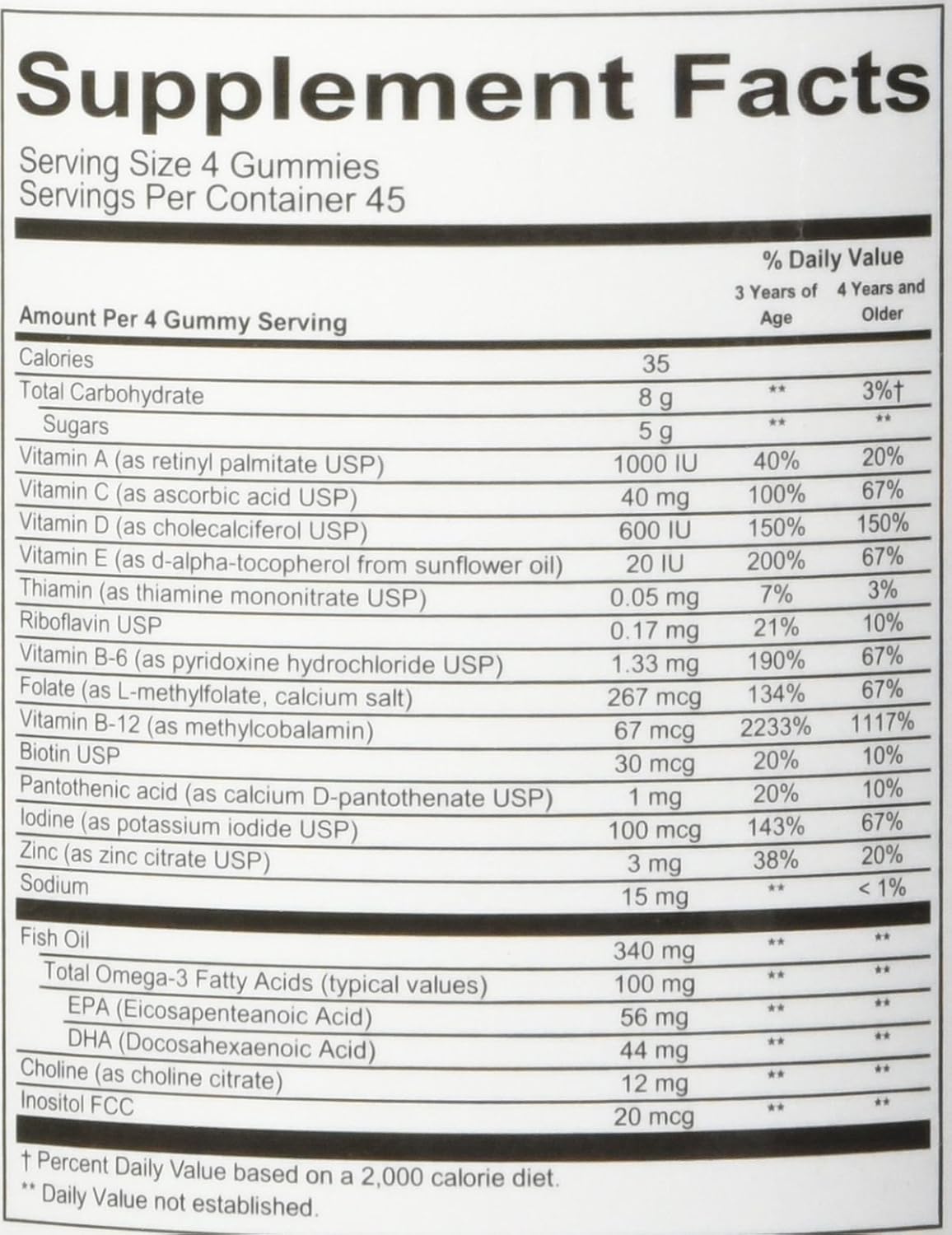smartypants gummy vitamin multi kid complex 90 count
