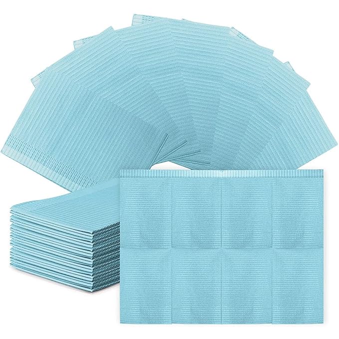 bib tidi slipover disposable poly tissue packaging type case