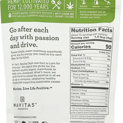 Navitas Naturals Hemp Seeds - Organic - Shelled - 8 Oz - Case Of 12