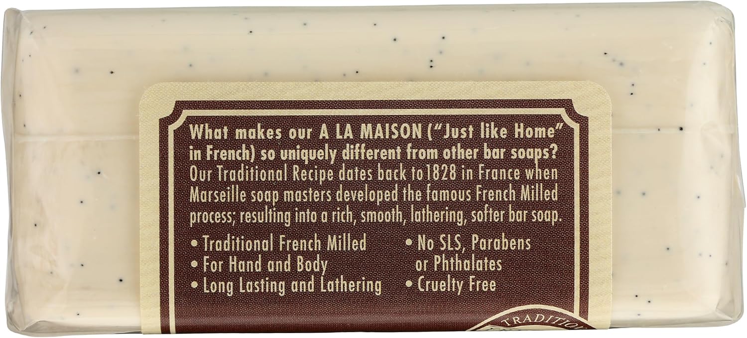 A La Maison - Bar Soap - Coconut Charcoal - 8.8 Oz