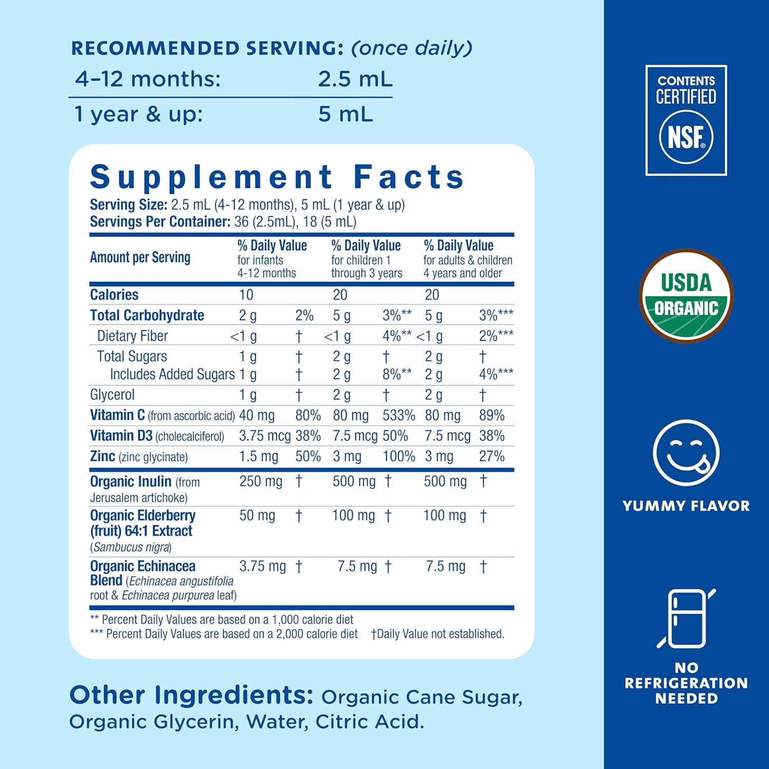 mommys bliss eldrbry drop immn bby 1 each 3 fz