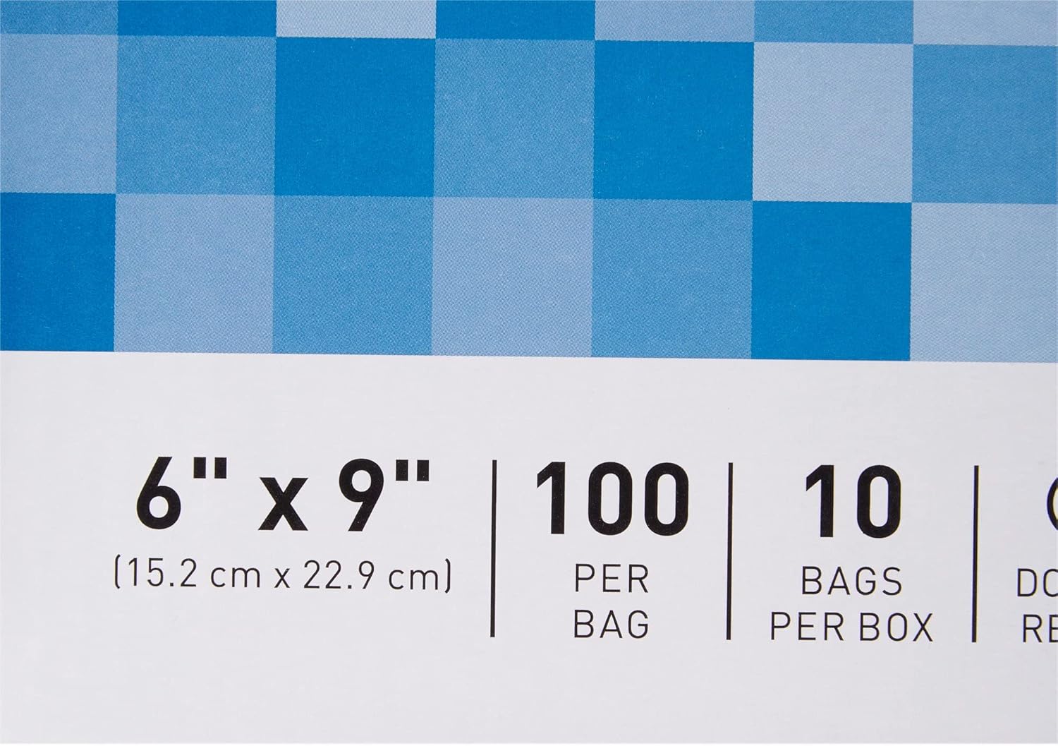 Reclosable Bag McKesson 6 X 9 Inch Polyethylene Clear Zipper Closure, Packaging Type- Case