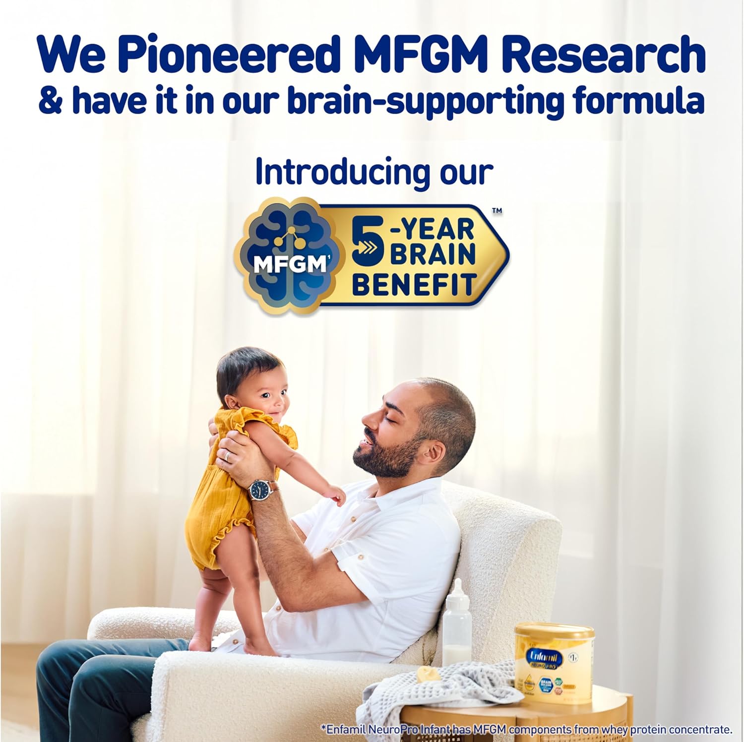 Infant Formula Enfamil NeuroPro™ Unflavored 2 oz. Nursette Bottle Liquid Iron