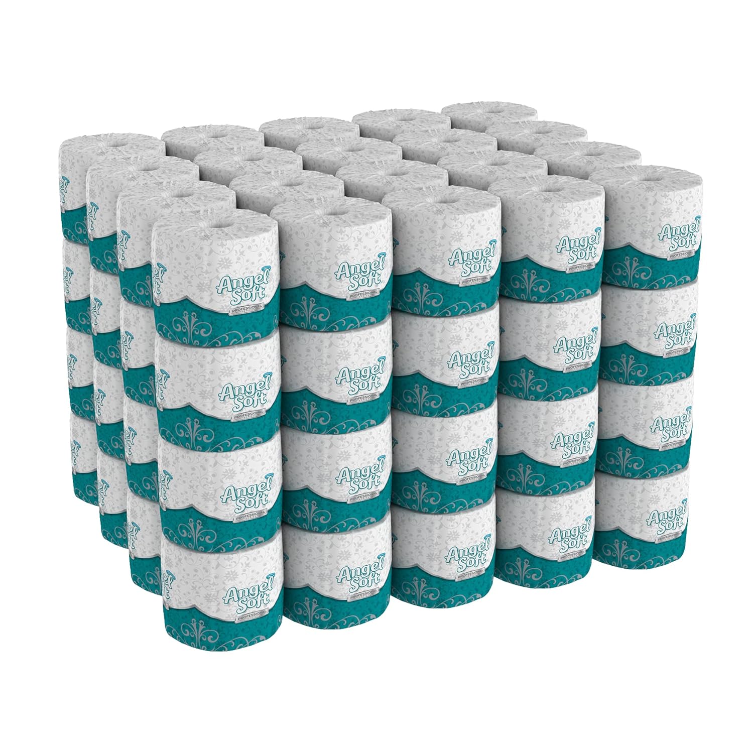 Toilet Tissue Angel Soft Professional Series White 2-Ply Standard Size Cored Roll 450 Sheets 4 X 4-1/20 Inch, Packaging Type- Case